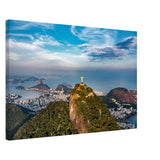 Christ the Redeemer – Guardian of Rio | Wall art print - 50x75 cm / 20x30″ - Canvas - 
