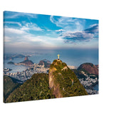 Christ the Redeemer – Guardian of Rio | Wall art print - 70x100 cm / 28x40″ - Canvas - 