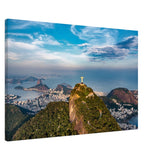 Christ the Redeemer – Guardian of Rio | Wall art print - 60x90 cm / 24x36″ - Canvas - 