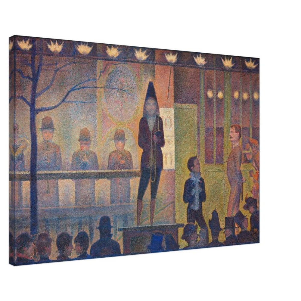 Circus Sideshow by Georges Seurat | Vintage wall art print - Acrylic Print - 30x45 cm / 12x18″ - 