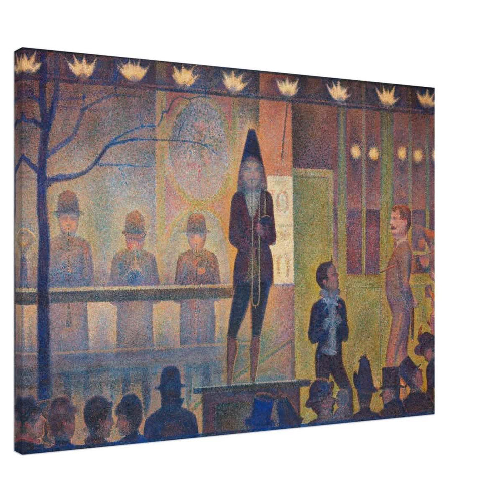 Circus Sideshow by Georges Seurat | Vintage wall art print - Acrylic Print - 30x45 cm / 12x18″ - 