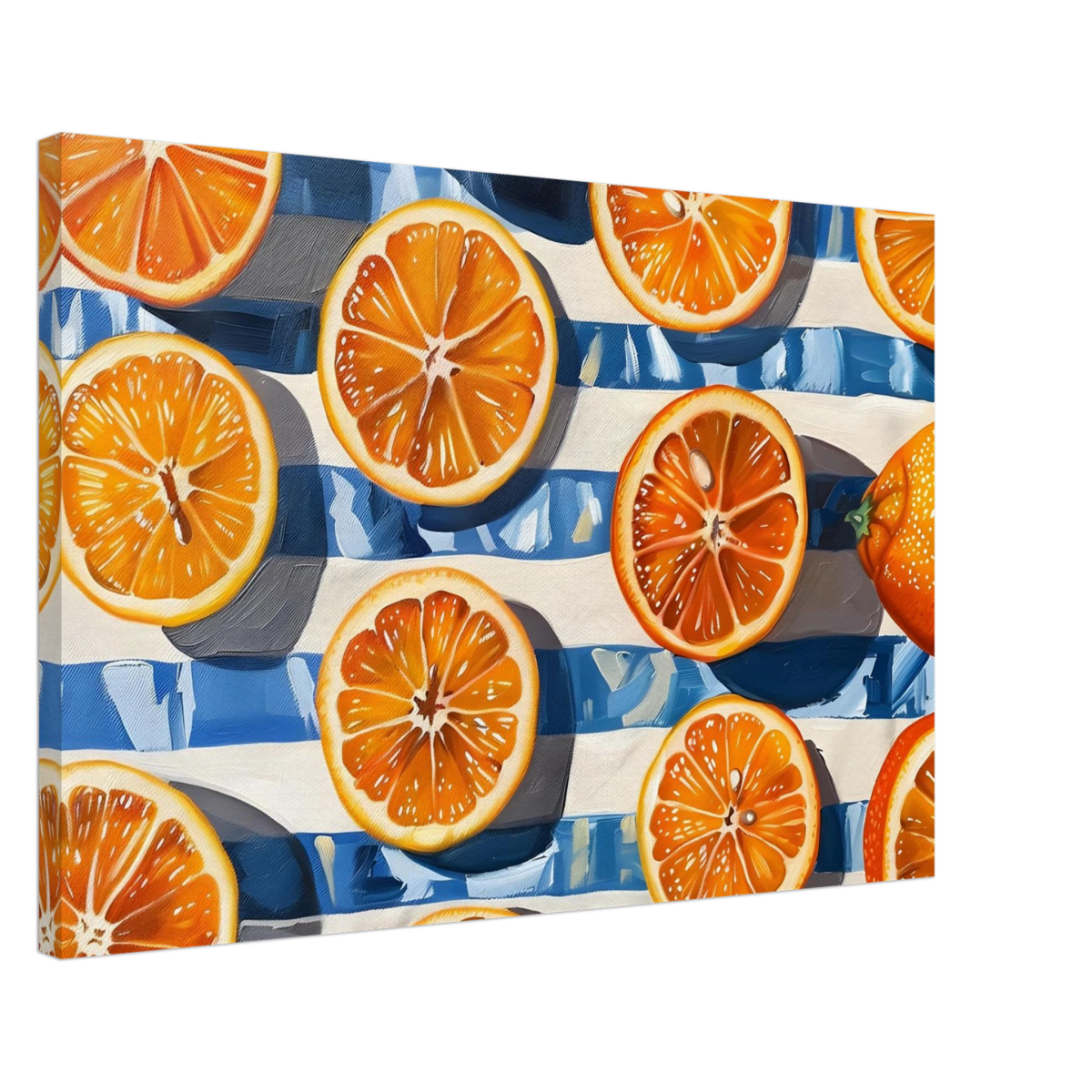 “Citrus Splash” | Wall Art Print - Canvas - 50x75 cm / 20x30″ - 