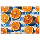 “Citrus Splash” | Wall Art Print - Fine Art Poster - 70x100 cm / 28x40″ - 