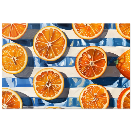 “Citrus Splash” | Wall Art Print - Fine Art Poster - 30x45 cm / 12x18″ - 