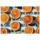“Citrus Splash” | Wall Art Print - Wood Prints - 70x100 cm / 28x40″ - 