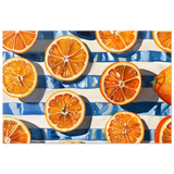 “Citrus Splash” | Wall Art Print - Fine Art Poster - 40x60 cm / 16x24″ - 