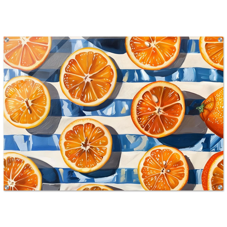 “Citrus Splash” | Wall Art Print - Acrylic Print - 70x100 cm / 28x40″ - 