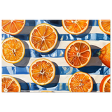 “Citrus Splash” | Wall Art Print - Fine Art Poster - 60x90 cm / 24x36″ - 