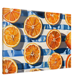 “Citrus Splash” | Wall Art Print - Canvas - 70x100 cm / 28x40″ - 