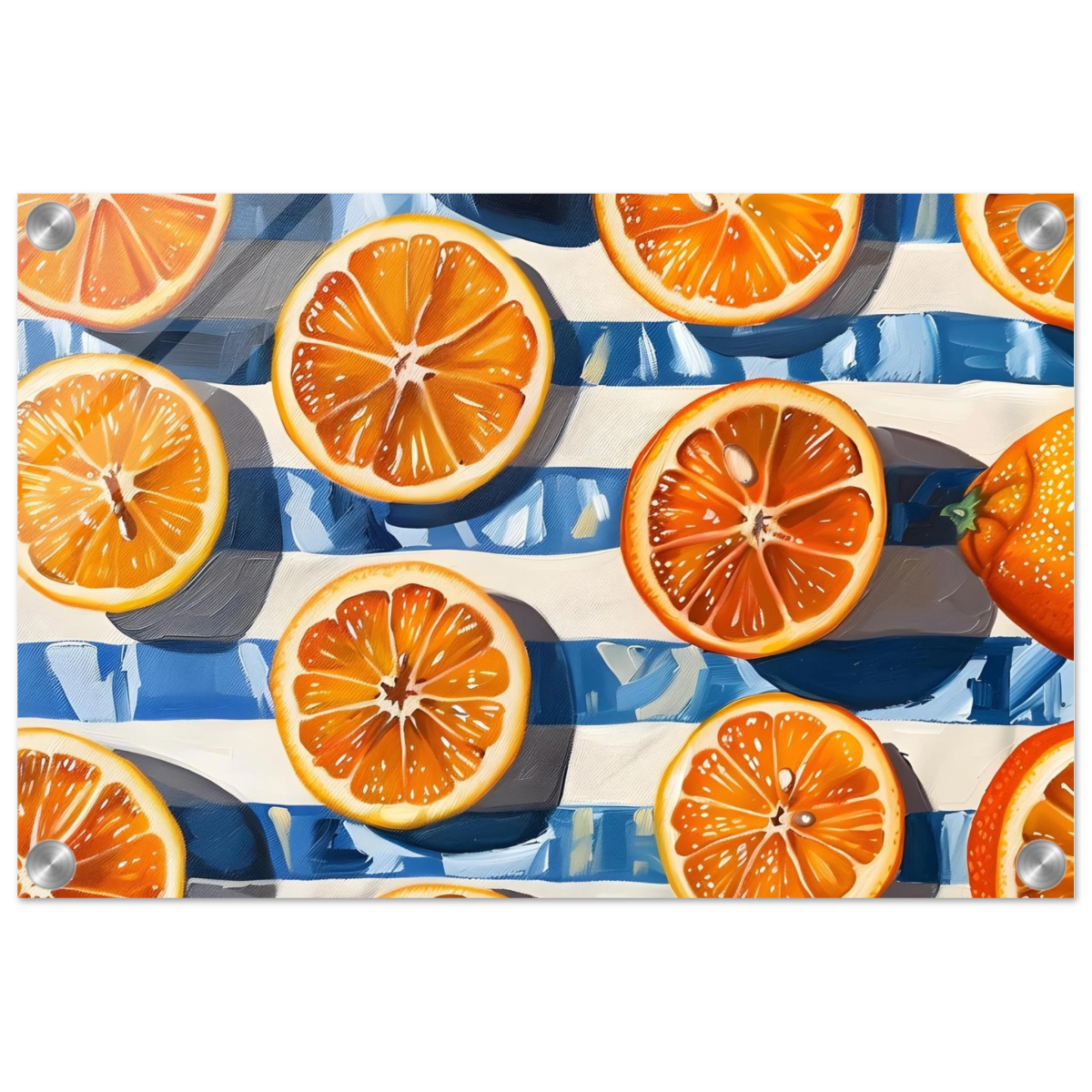 “Citrus Splash” | Wall Art Print - Acrylic Print - 30x45 cm / 12x18″ - 
