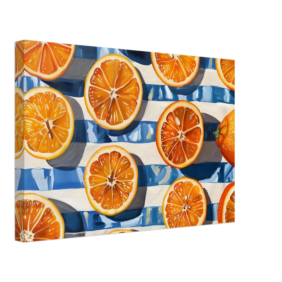 “Citrus Splash” | Wall Art Print - Canvas - 30x45 cm / 12x18″ - 