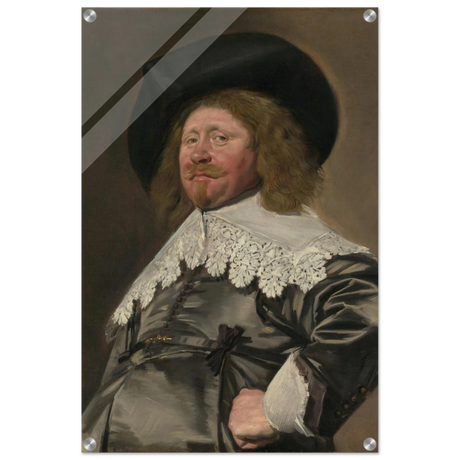 Claes Duyst van Voorhout – Portrait by Frans Hals (c.1638) Wall Art Print - Acrylic Print - 50x75 cm / 20x30″ - 