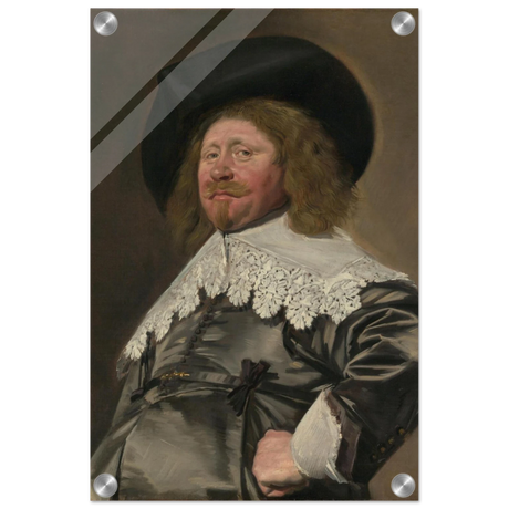 Claes Duyst van Voorhout – Portrait by Frans Hals (c.1638) Wall Art Print - Acrylic Print - 30x45 cm / 12x18″ - 