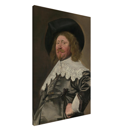 Claes Duyst van Voorhout – Portrait by Frans Hals (c.1638) Wall Art Print - Canvas - 60x90 cm / 24x36″ - 