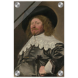 Claes Duyst van Voorhout – Portrait by Frans Hals (c.1638) Wall Art Print - Acrylic Print - 20x30 cm / 8x12″ - 