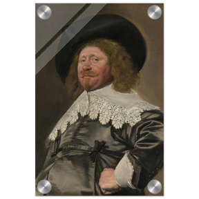Claes Duyst van Voorhout – Portrait by Frans Hals (c.1638) Wall Art Print - Acrylic Print - 20x30 cm / 8x12″ - 