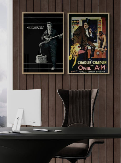 Classic Icons Canvas Pair - Canvas - 30X45 CM / 12X18″ - 