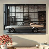 Classic Power – The Iconic Mustang GT500 Wall Art - 70x100 cm / 28x40″ - Acrylic Print - 