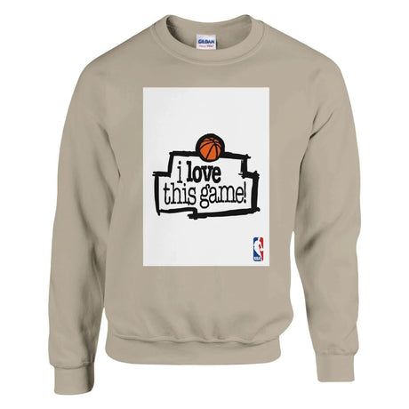 Classic Unisex Crewneck Sweatshirt | NBA | Basketball lovers - L - Classic Unisex Crewneck Sweatshirt | Gildan® 18000 - Sand