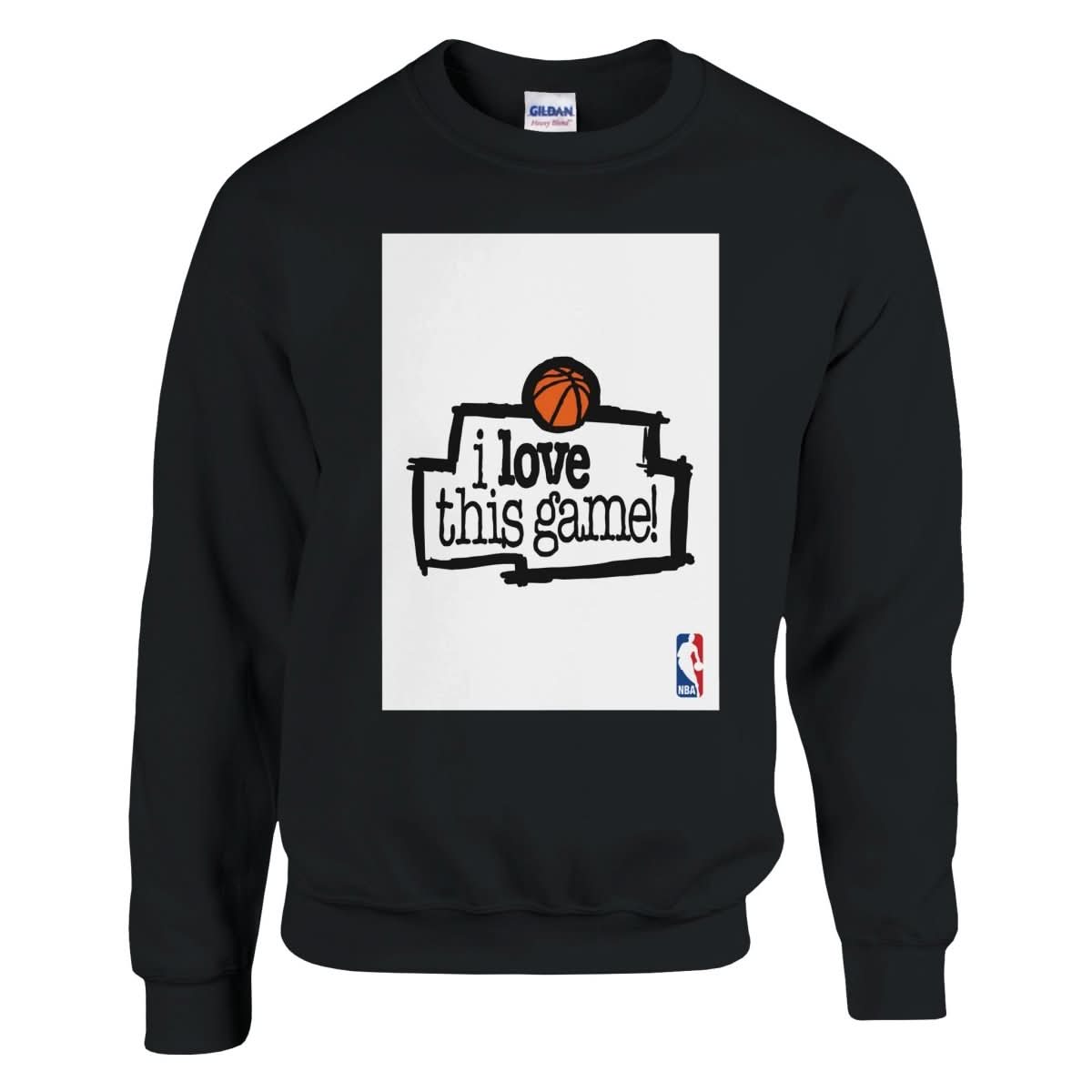 Classic Unisex Crewneck Sweatshirt | NBA | Basketball lovers - 5XL - Classic Unisex Crewneck Sweatshirt | Gildan® 18000 - Black