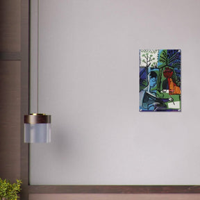 Claude and Paloma Playing by Pablo Picasso 1950 - Acrylic Print - 40x60 cm / 16x24″ - 