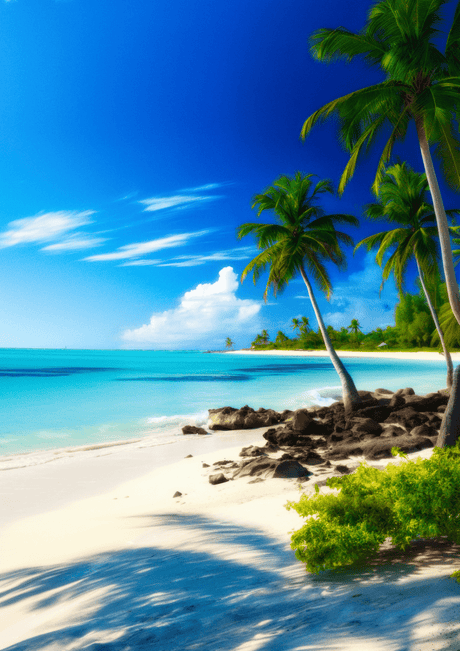 Coastal Bliss V01 | Travel Collection wall art print - Acrylic Print - 30x45 cm / 12x18″ - 