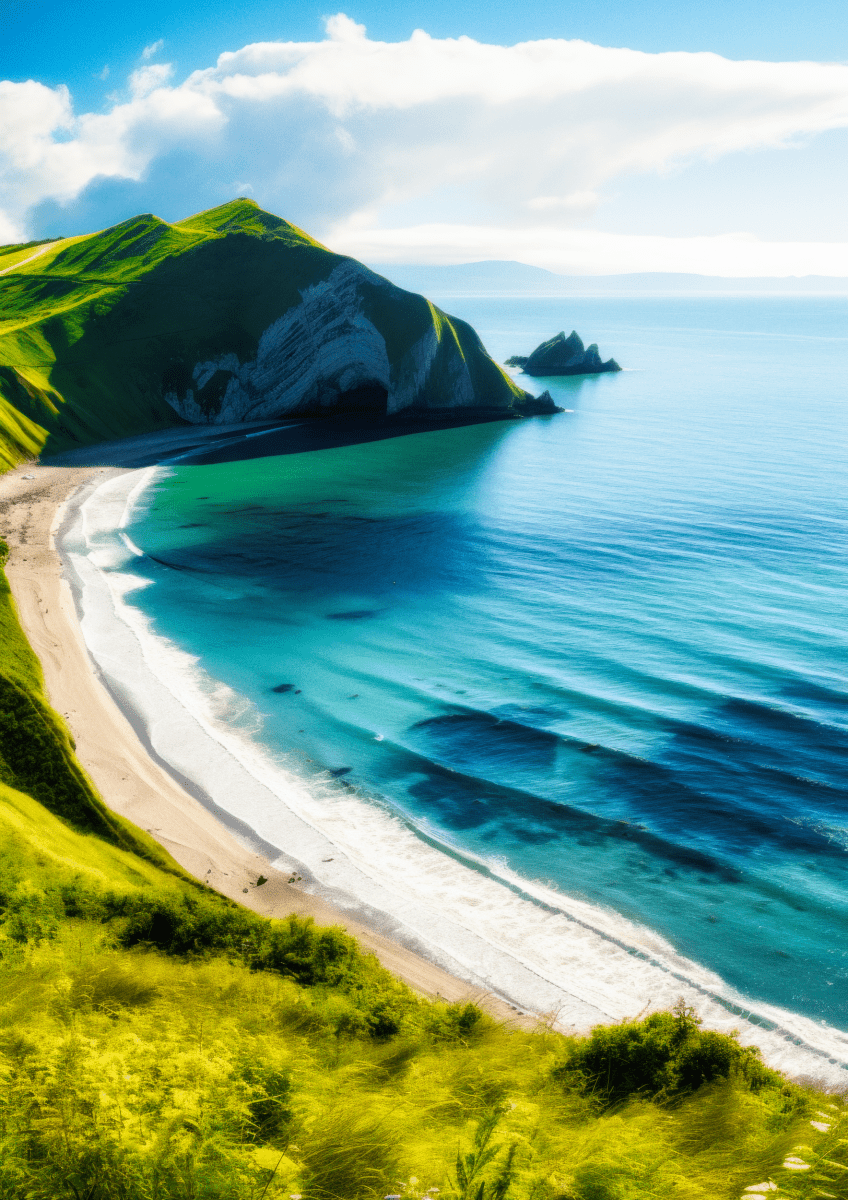 Coastal Bliss V07 | Travel Collection wall art print - Acrylic Print - 30x45 cm / 12x18″ - 