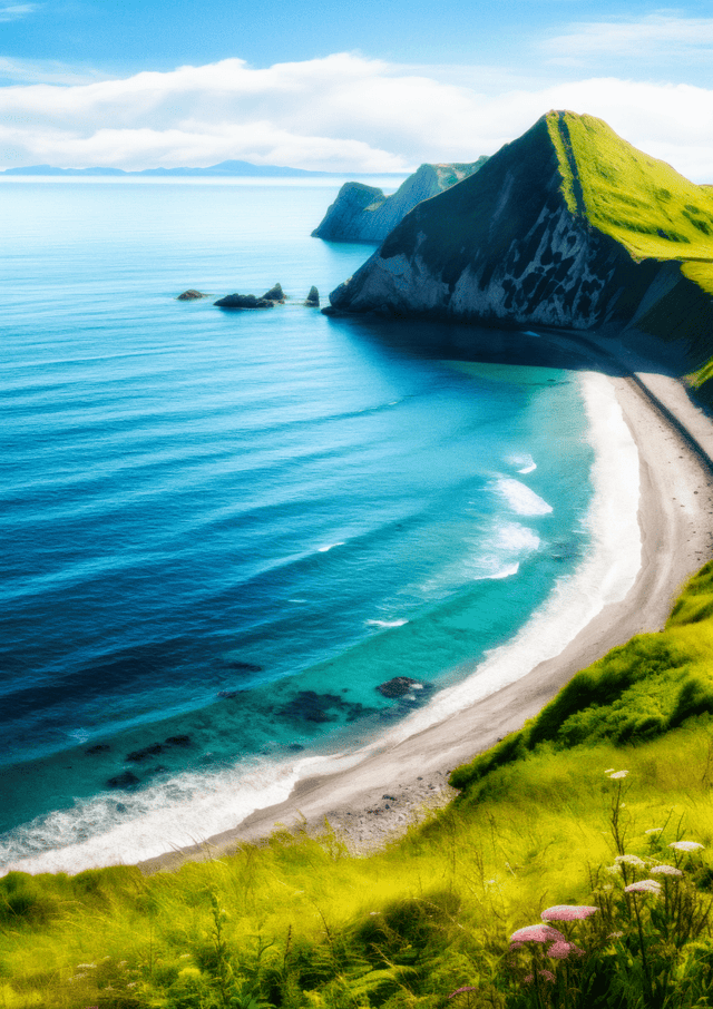 Coastal Bliss V08 | Travel Collection wall art print - Acrylic Print - 30x45 cm / 12x18″ - 