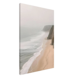 Coastal Reverie – Misty Cliffs & Gentle Shore Wall art print - Canvas - 60x90 cm / 24x36″ - 