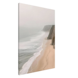 Coastal Reverie – Misty Cliffs & Gentle Shore Wall art print - Canvas - 70x100 cm / 28x40″ - 