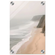 Coastal Reverie – Misty Cliffs & Gentle Shore Wall art print - Acrylic Print - 20x30 cm / 8x12″ - 