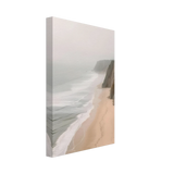 Coastal Reverie – Misty Cliffs & Gentle Shore Wall art print - Canvas - 20x30 cm / 8x12″ - 