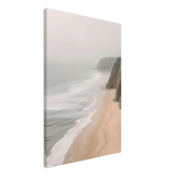 Coastal Reverie – Misty Cliffs & Gentle Shore Wall art print - Canvas - 50x75 cm / 20x30″ - 