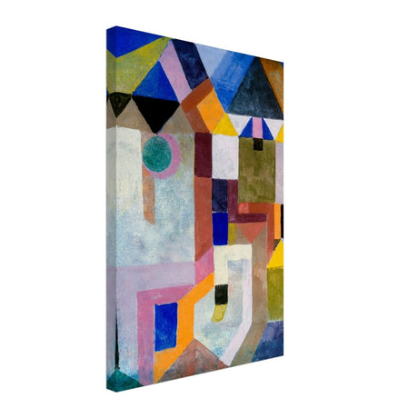 Colorful Architecture by Paul Klee - Canvas - 40x60 cm / 16x24″ - Thick