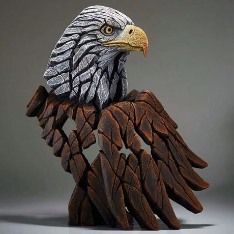 Contemporary Resin Animal Sculptures – Nature Inspired Home Décor - Eagle - 