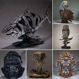 Contemporary Resin Animal Sculptures – Nature Inspired Home Décor - The elephant - 