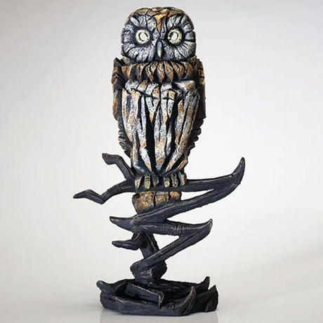 Contemporary Resin Animal Sculptures – Nature Inspired Home Décor - Owl - 