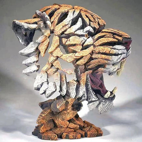 Contemporary Resin Animal Sculptures – Nature Inspired Home Décor - Chameleon - 