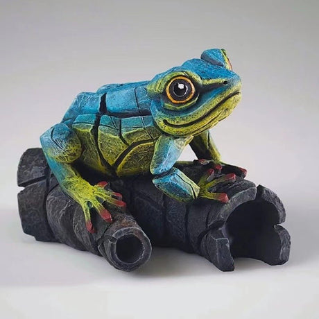 Contemporary Resin Animal Sculptures – Nature Inspired Home Décor - Frog - 