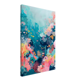 "Coral Symphony" – Underwater Reef Wall Art Print - Canvas - 40x60 cm / 16x24″ - 