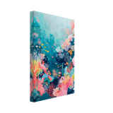 "Coral Symphony" – Underwater Reef Wall Art Print - Canvas - 20x30 cm / 8x12″ - 