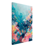 "Coral Symphony" – Underwater Reef Wall Art Print - Canvas - 50x75 cm / 20x30″ - 