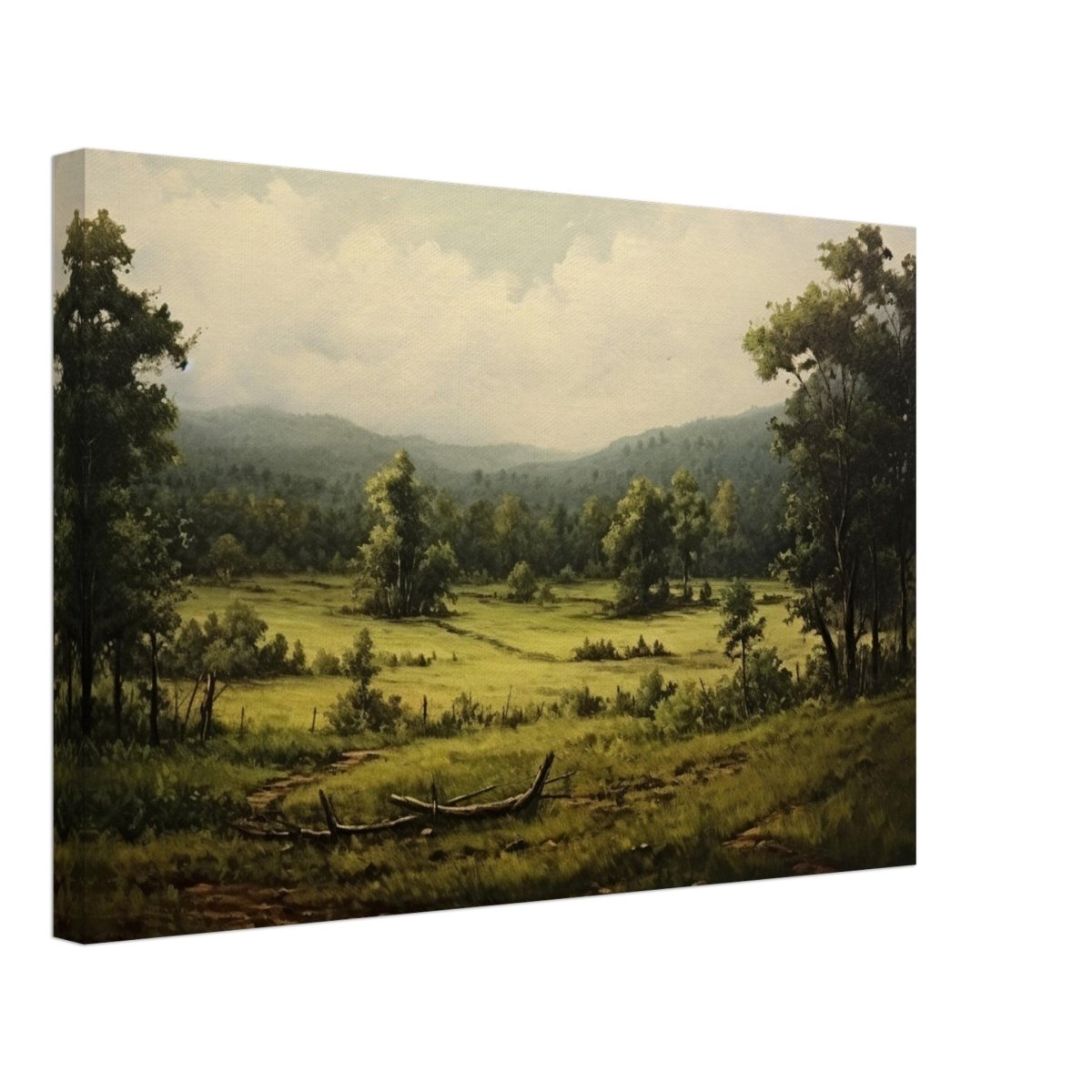 Countryside Landscape Wall Art - Canvas - 40x60 cm / 16x24″ - Thick
