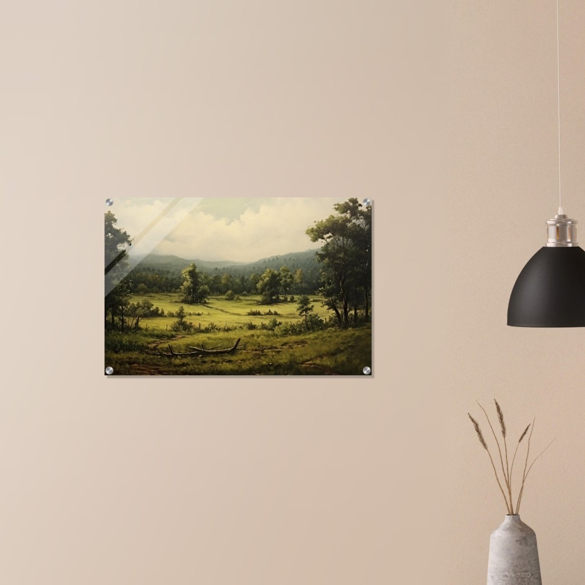 Countryside Landscape Wall Art - Acrylic Print - 50x75 cm / 20x30″ - 