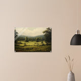 Countryside Landscape Wall Art - Acrylic Print - 50x75 cm / 20x30″ - 