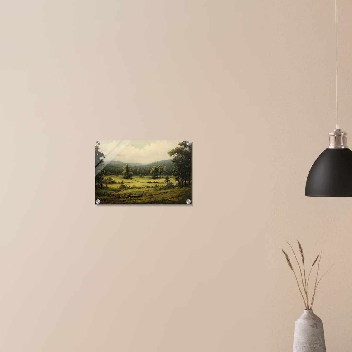 Countryside Landscape Wall Art - Acrylic Print - 30x45 cm / 12x18″ - 