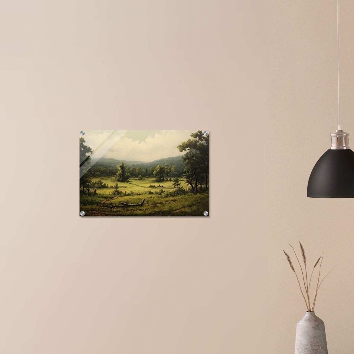 Countryside Landscape Wall Art - Acrylic Print - 40x60 cm / 16x24″ - 