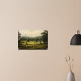 Countryside Landscape Wall Art - Acrylic Print - 40x60 cm / 16x24″ - 
