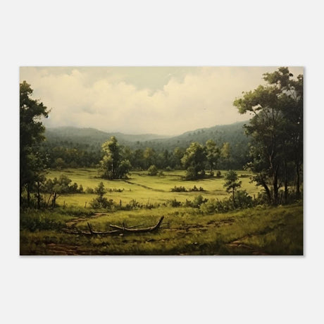 Countryside Landscape Wall Art - Aluminum Print - 50x75 cm / 20x30″ - 