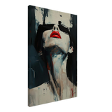 Crimson Silence – Abstract Expression of Desire - Canvas - 50x75 cm / 20x30″ - 